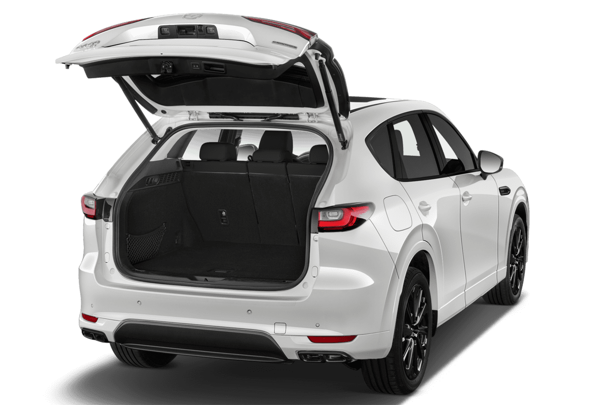 Kofferraum eines Mazda CX-60 Plug-in Hybrid  (KI-generiert)