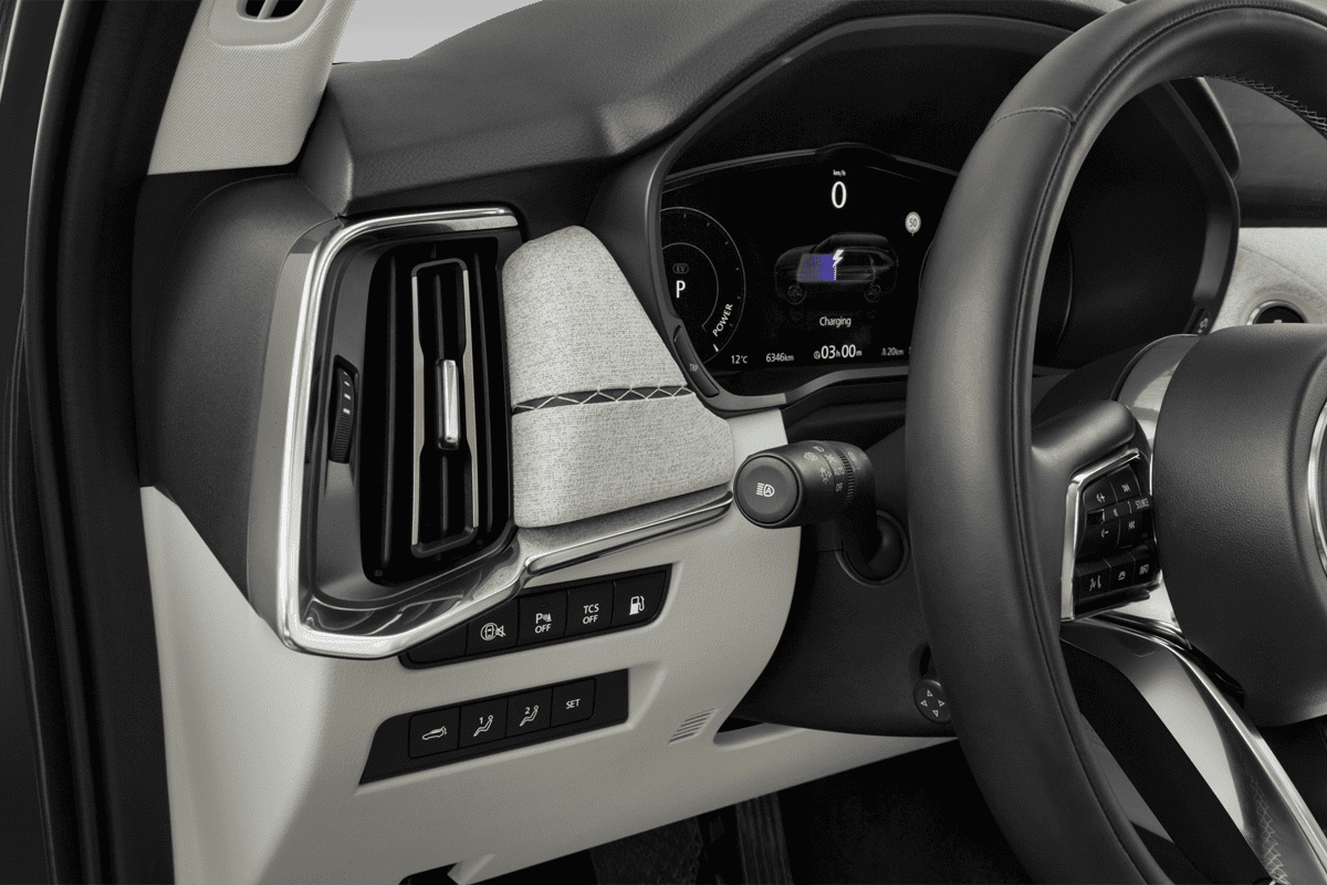 Lüftung eines Mazda CX-80 Plug-in-Hybrid 