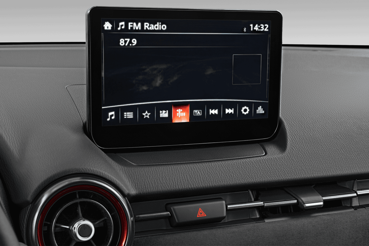 Audiosystem eines Mazda 2