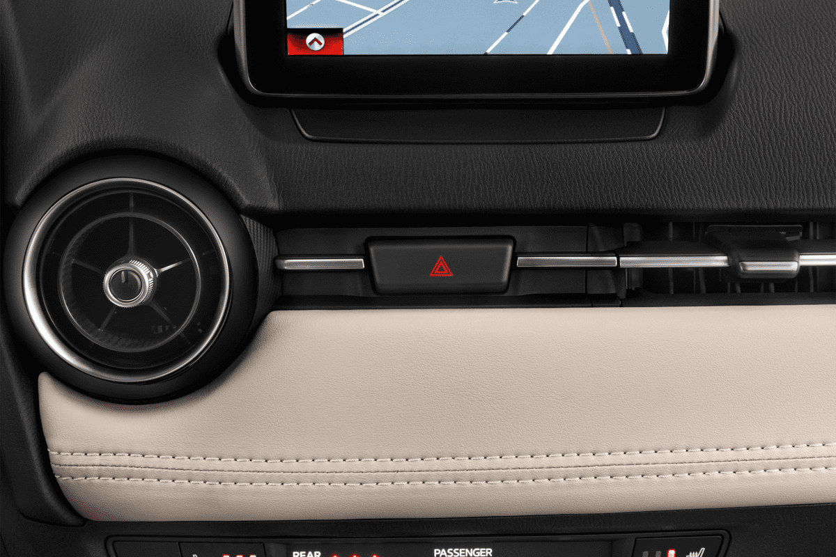 Lüftung eines Mazda 2 Homura