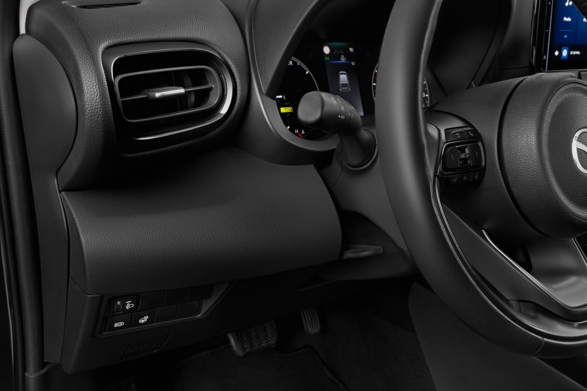 Lüftung eines Mazda 2 Hybrid