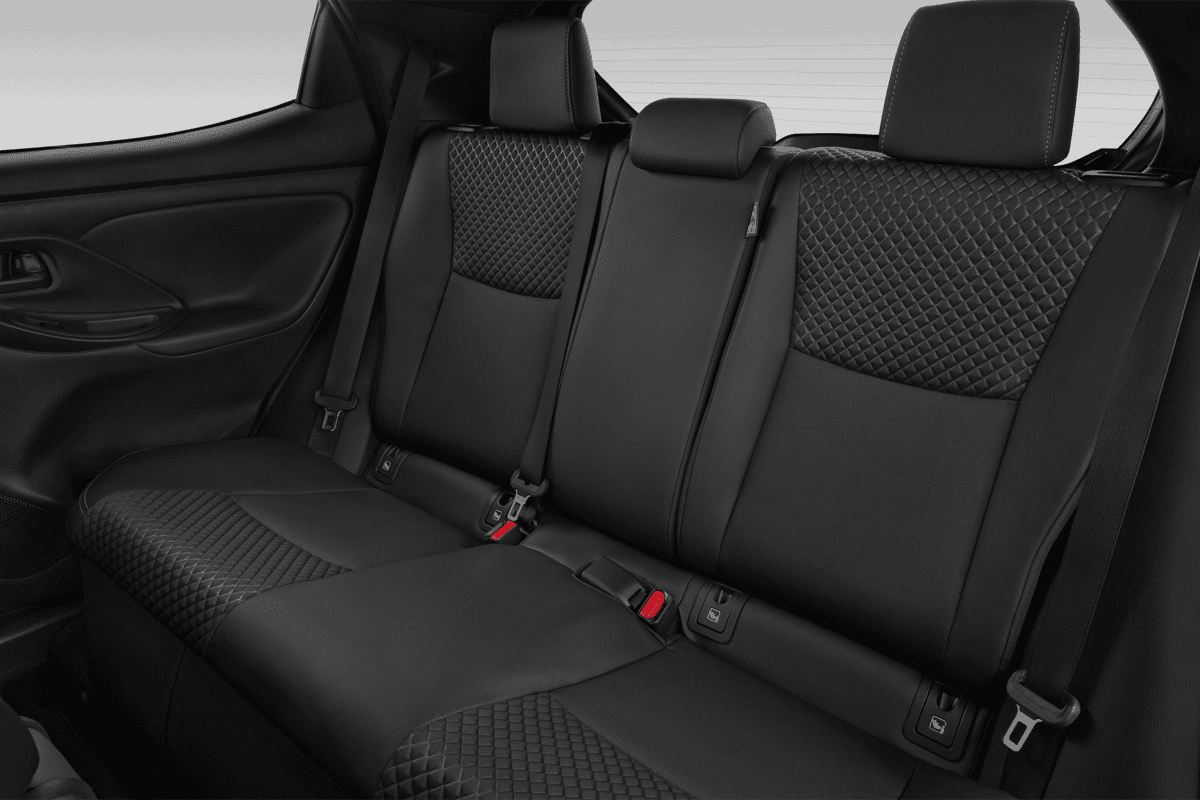 Rücksitzbank eines Mazda 2 Hybrid