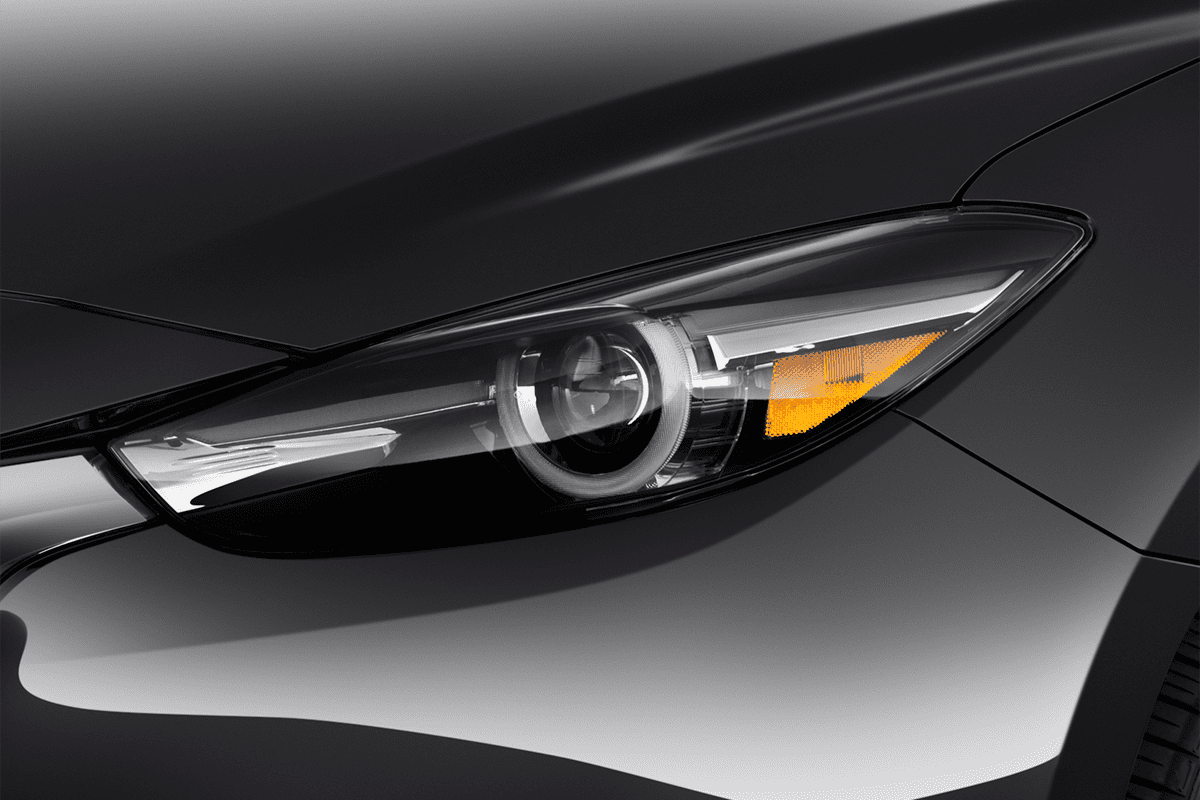 Frontscheinwerfer eines Mazda 3 5-Türer Homura