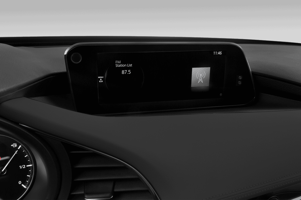 Audiosystem eines Mazda 3 Fastback