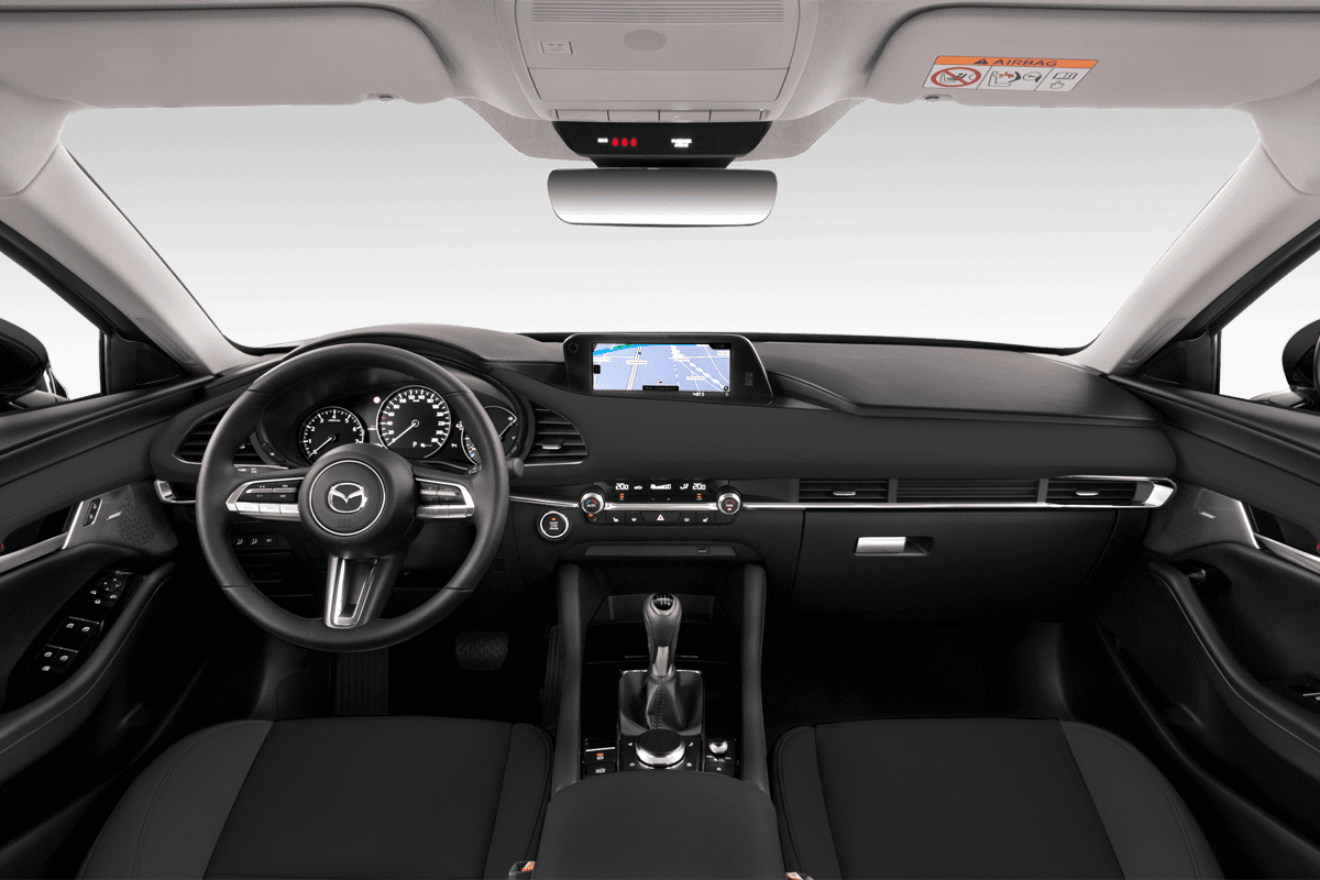 Armaturenbrett eines Mazda 3 Fastback