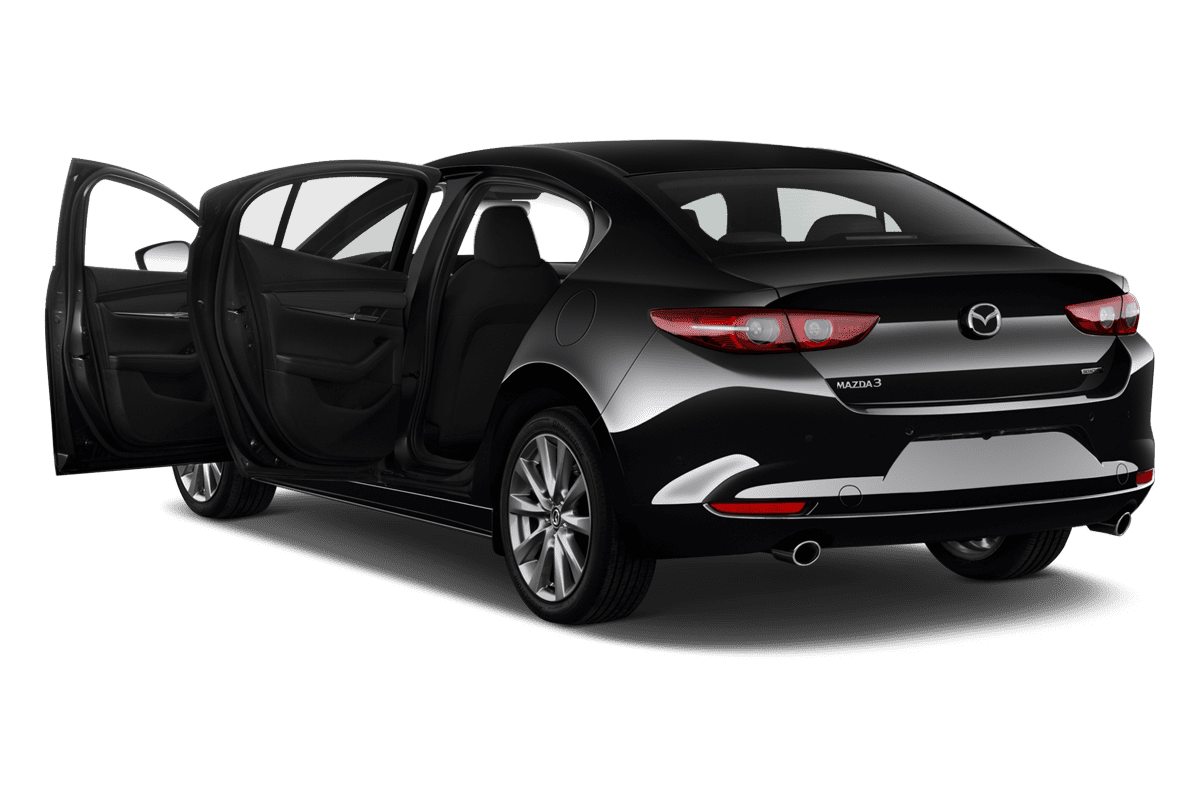 Türen eines Mazda 3 Fastback