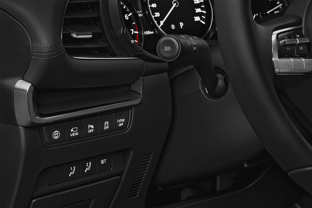 Lüftung eines Mazda 3 5-Türer