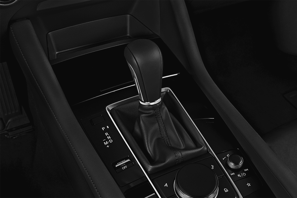 Schaltknüppel eines Mazda 3 5-Türer