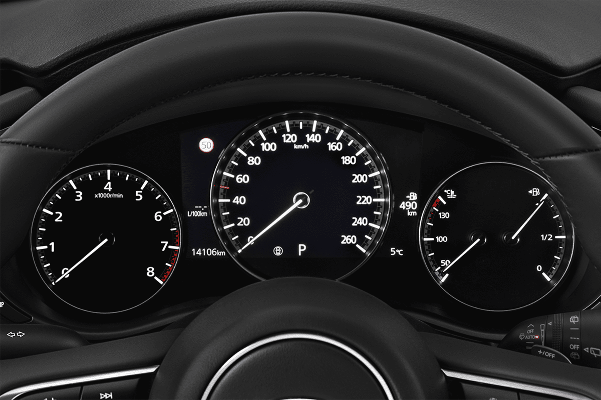 Kombiinstrument eines Mazda 3 5-Türer