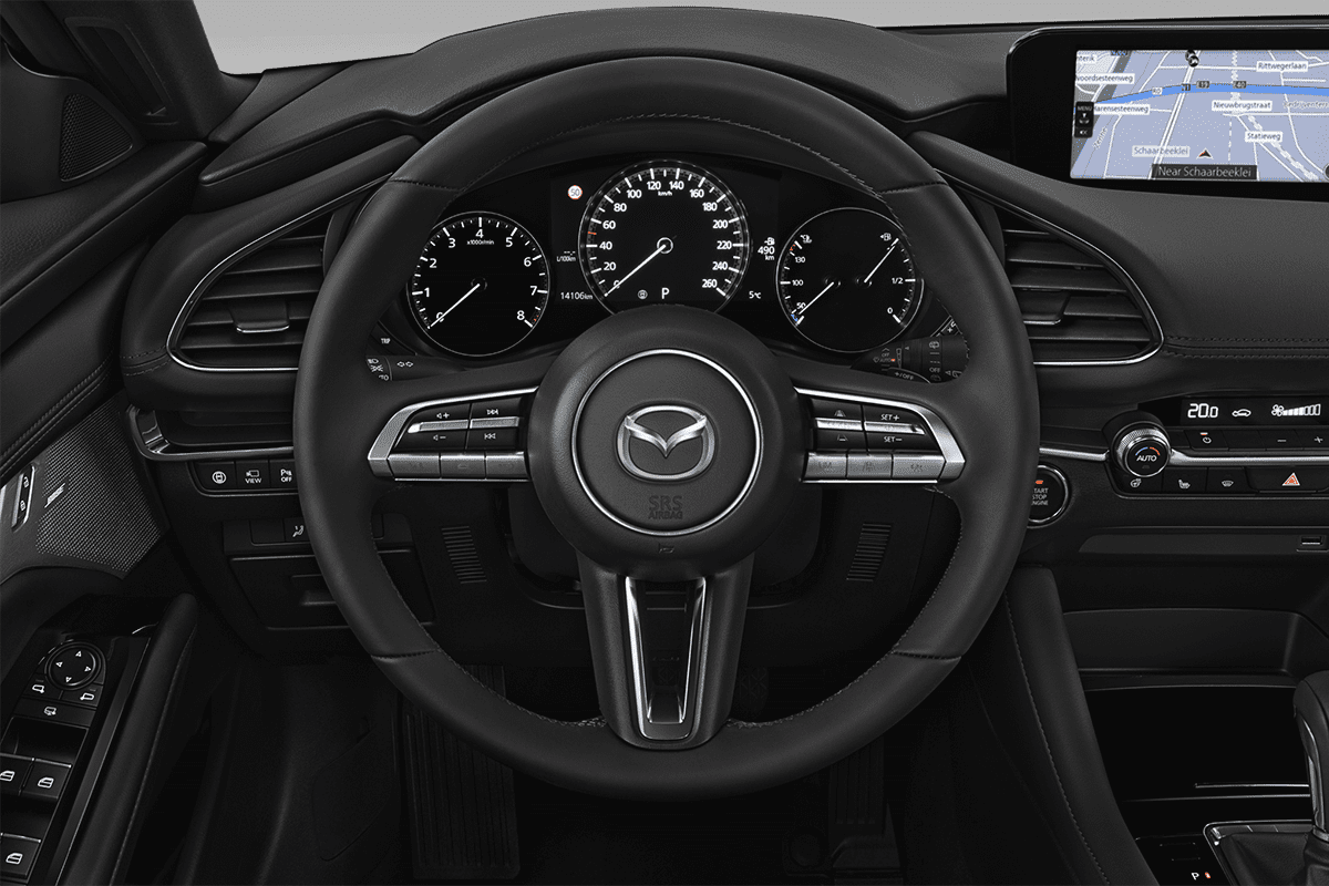 Lenkrad eines Mazda 3 5-Türer