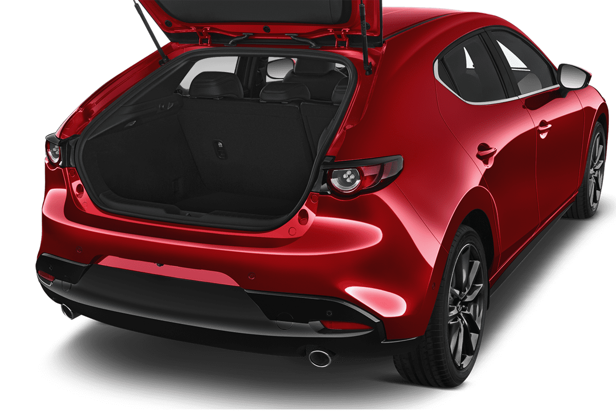 Kofferraum eines Mazda 3 5-Türer