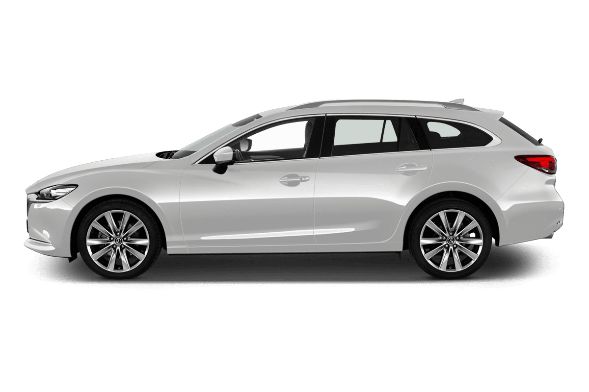 Seitenansicht eines Mazda 6 Kombi