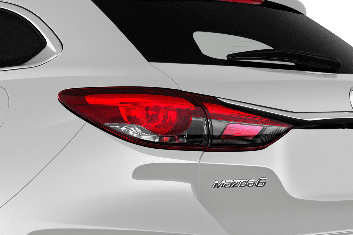 Heckleuchten eines Mazda 6 Kombi
