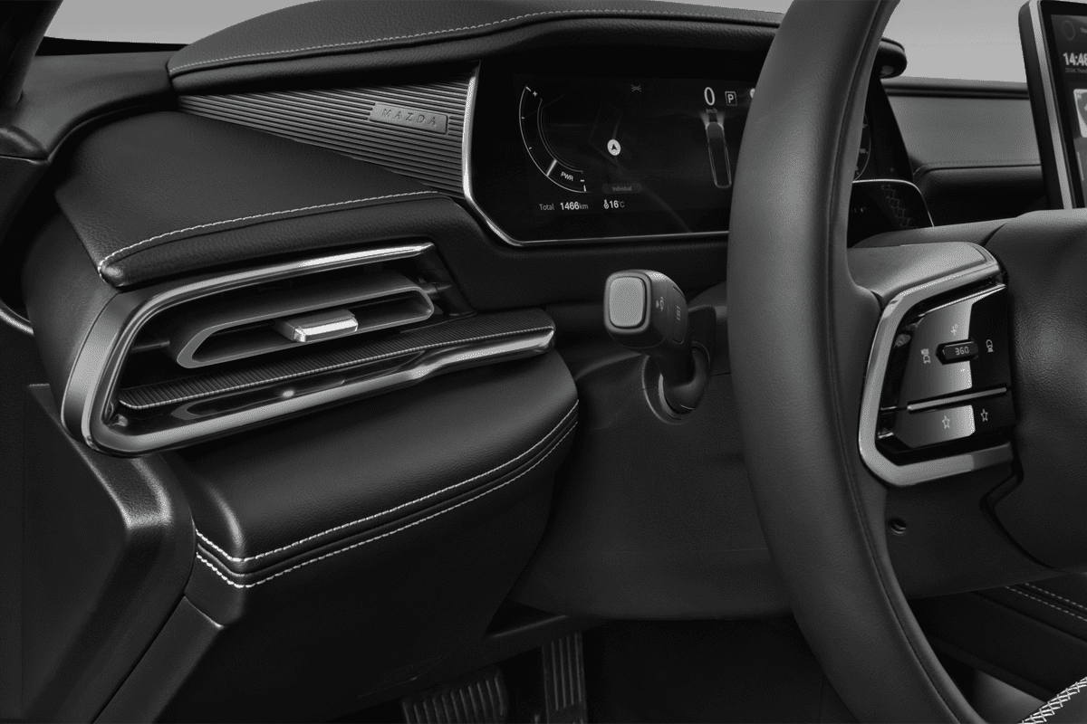 Lüftung eines Mazda 6e (KI-generiert)
