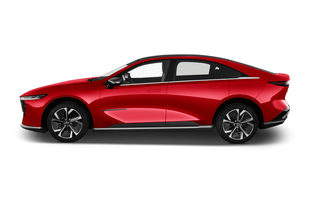 Seitenansicht eines Mazda 6e