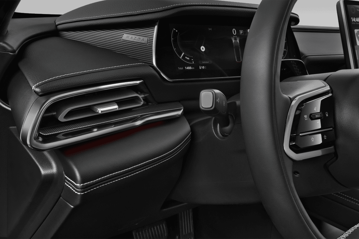 Lüftung eines Mazda 6e