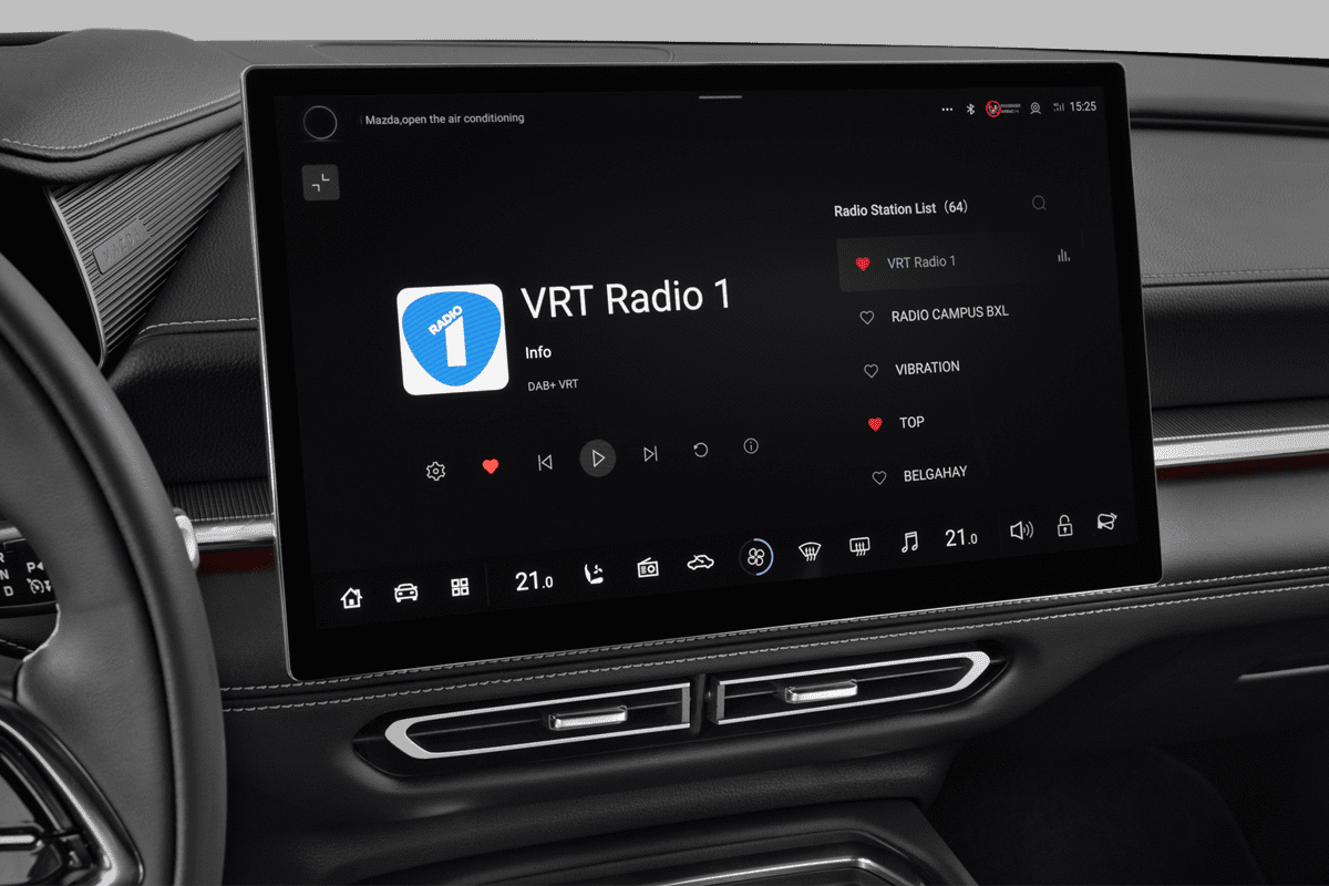 Audiosystem eines Mazda 6e