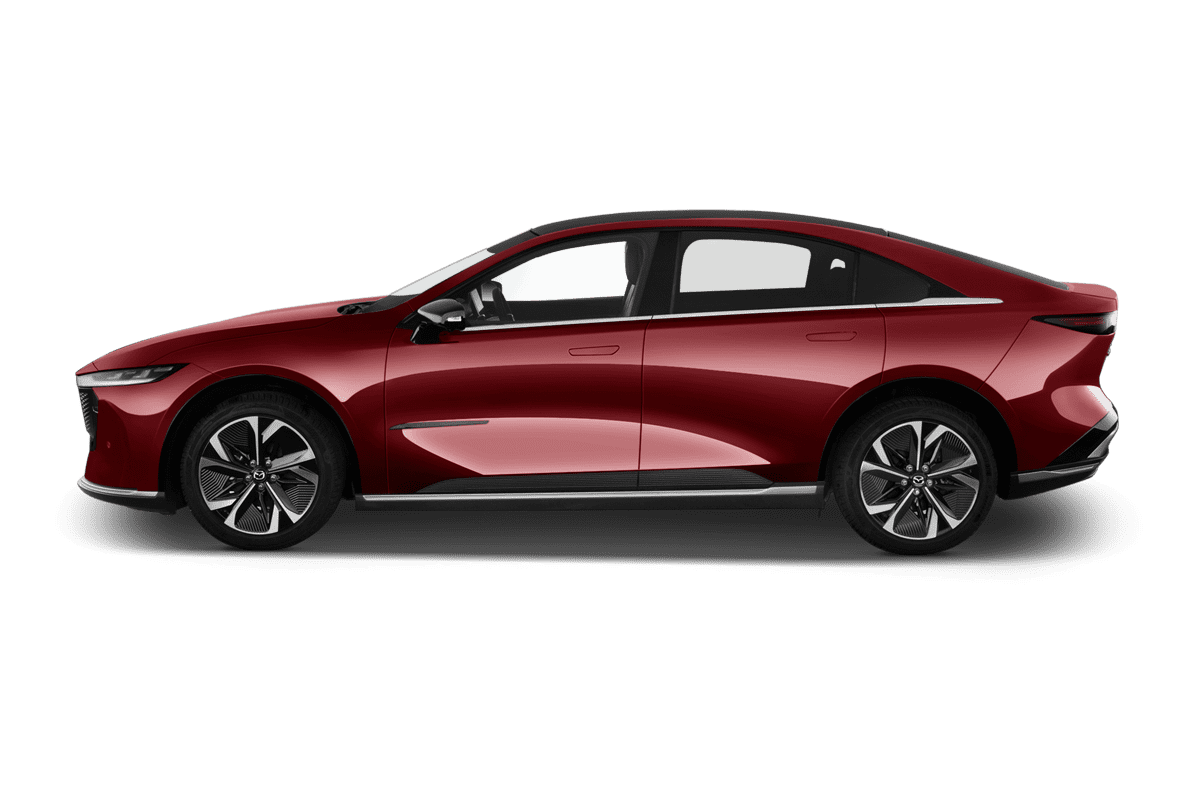 Seitenansicht eines Mazda 6e