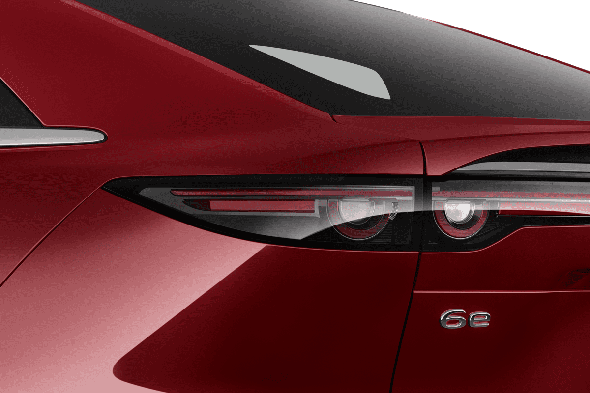 Heckleuchten eines Mazda 6e