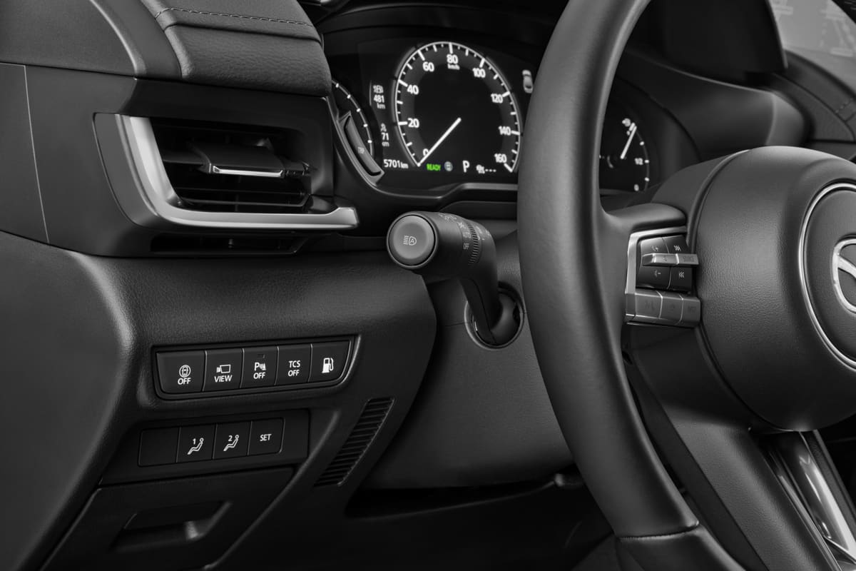 Lüftung eines Mazda MX-30