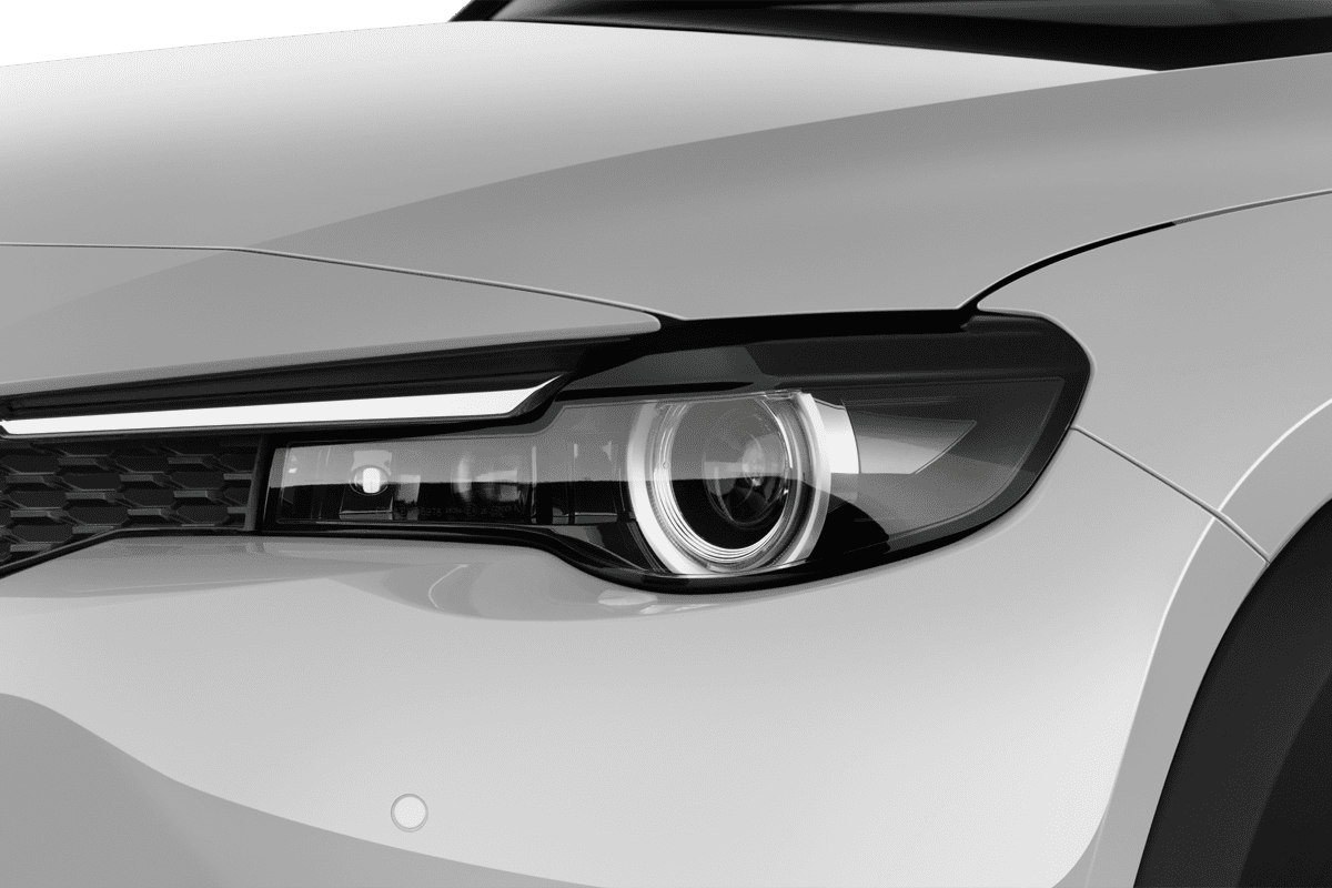 Frontscheinwerfer eines Mazda MX-30