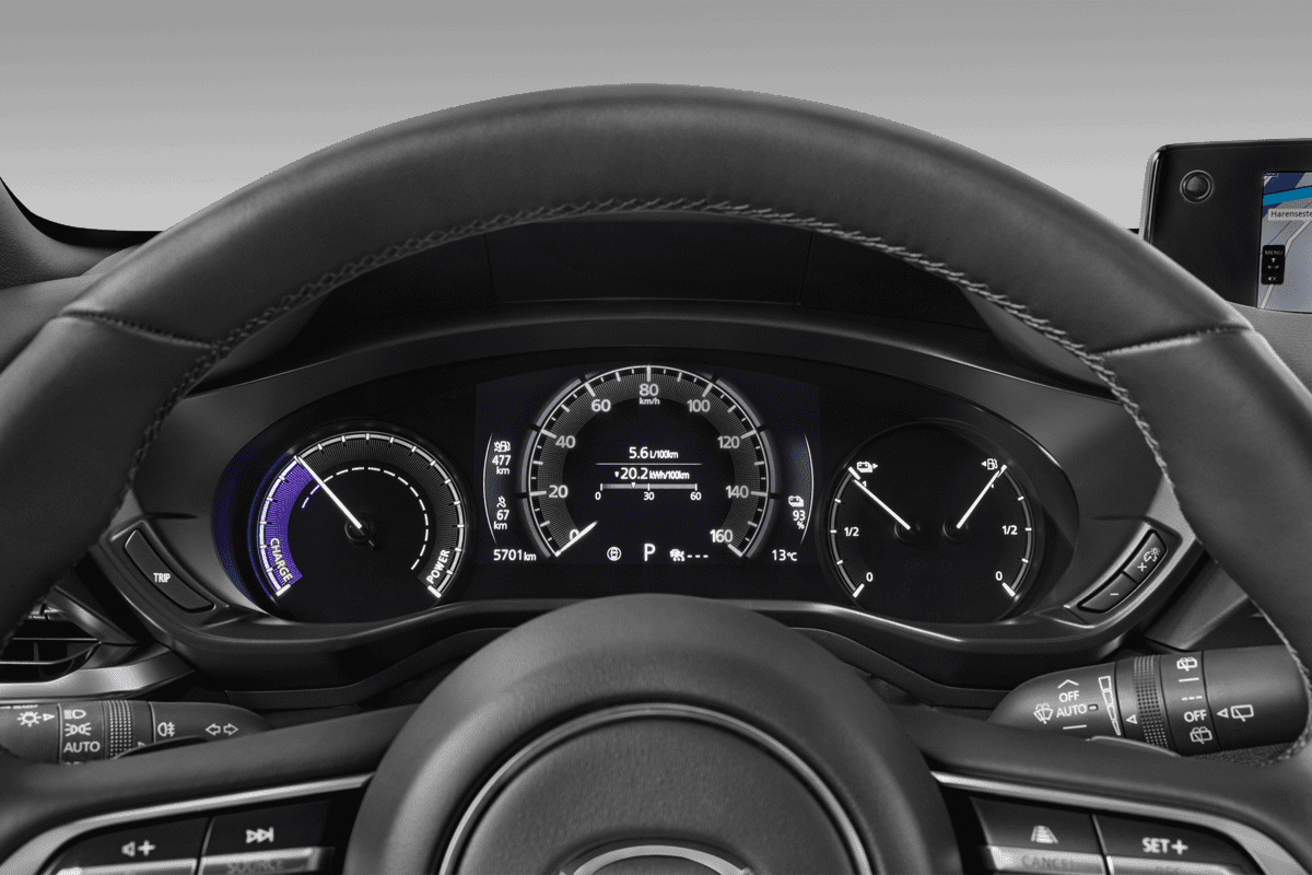 Kombiinstrument eines Mazda MX-30