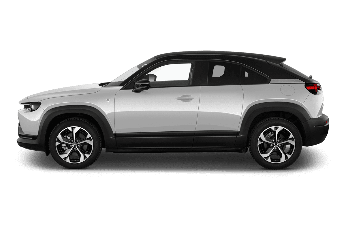 Seitenansicht eines Mazda MX-30