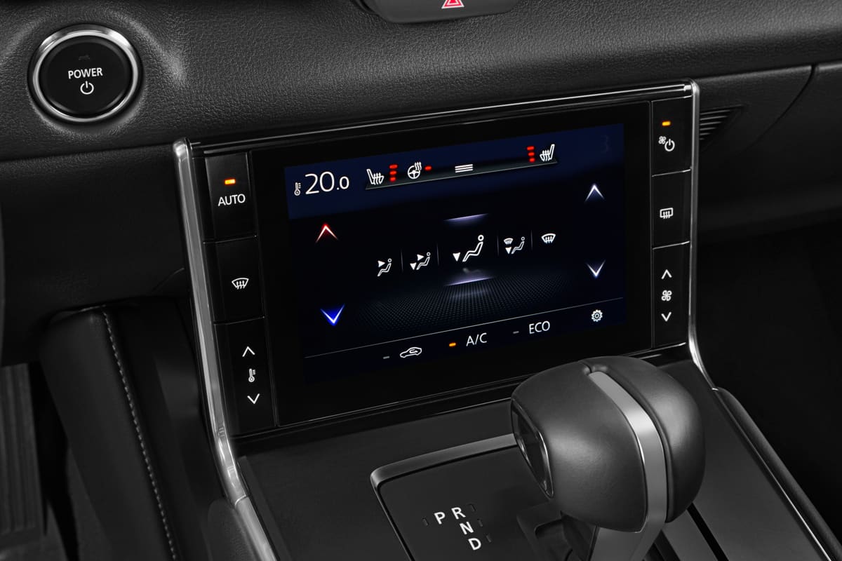 Klimasteuerung eines Mazda MX-30