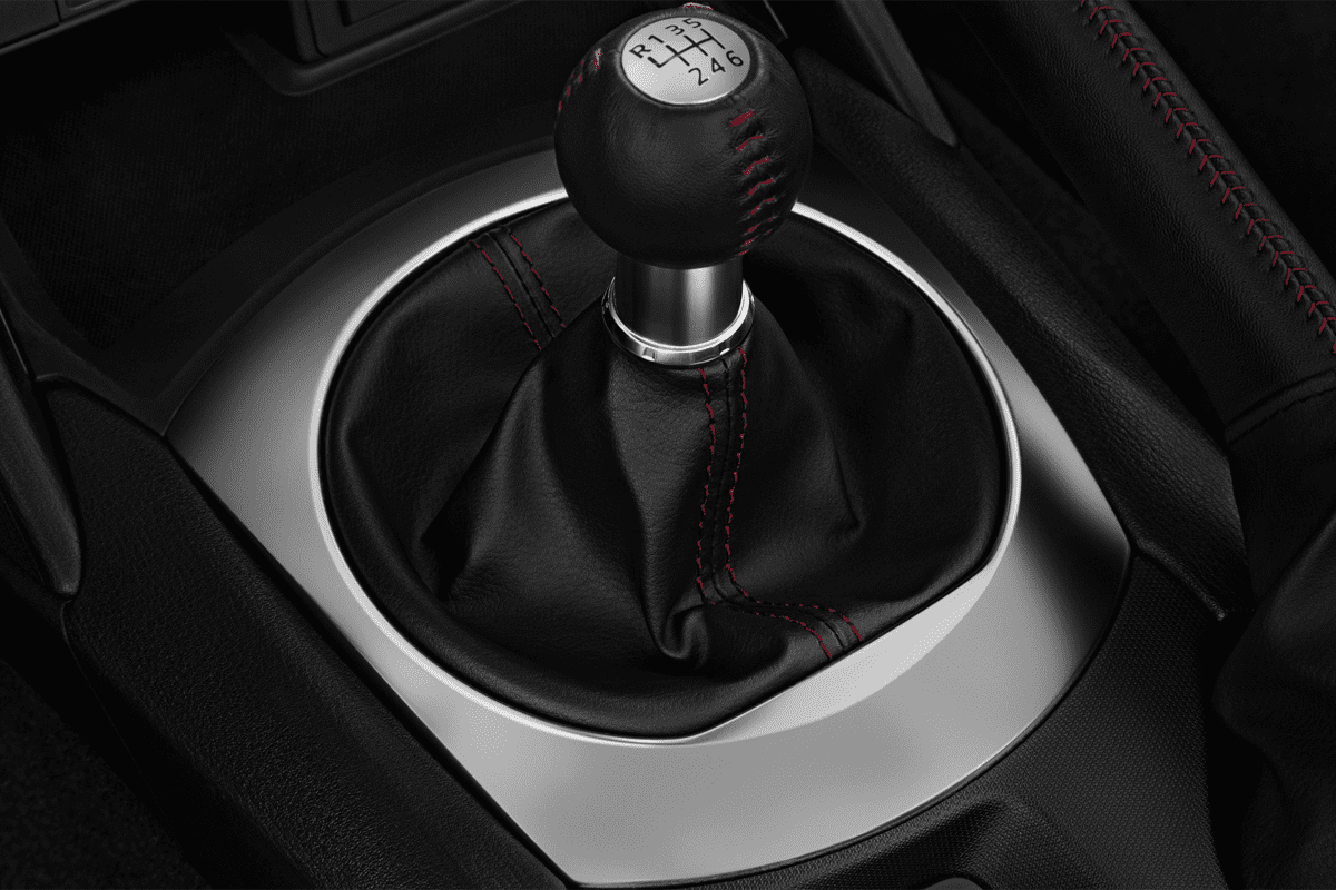 Schaltknüppel eines Mazda MX-5 Roadster