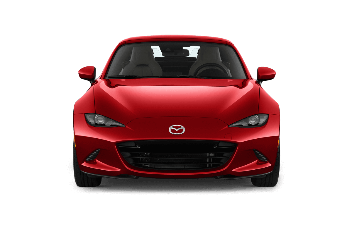 Frontansicht eines Mazda MX-5 RF, freigestellt