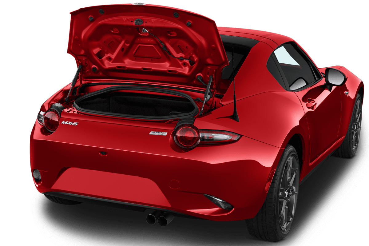 Kofferraum eines Mazda MX-5 RF