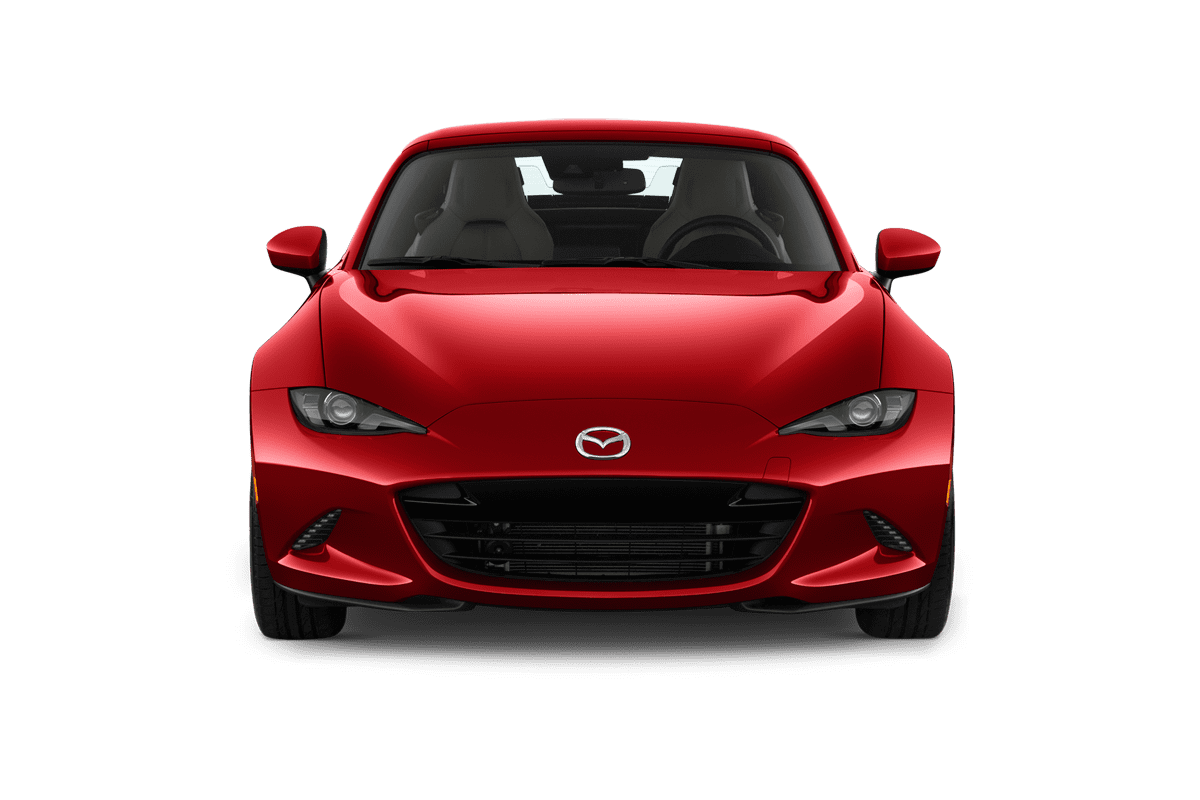 Frontansicht eines Mazda MX-5 RF, freigestellt