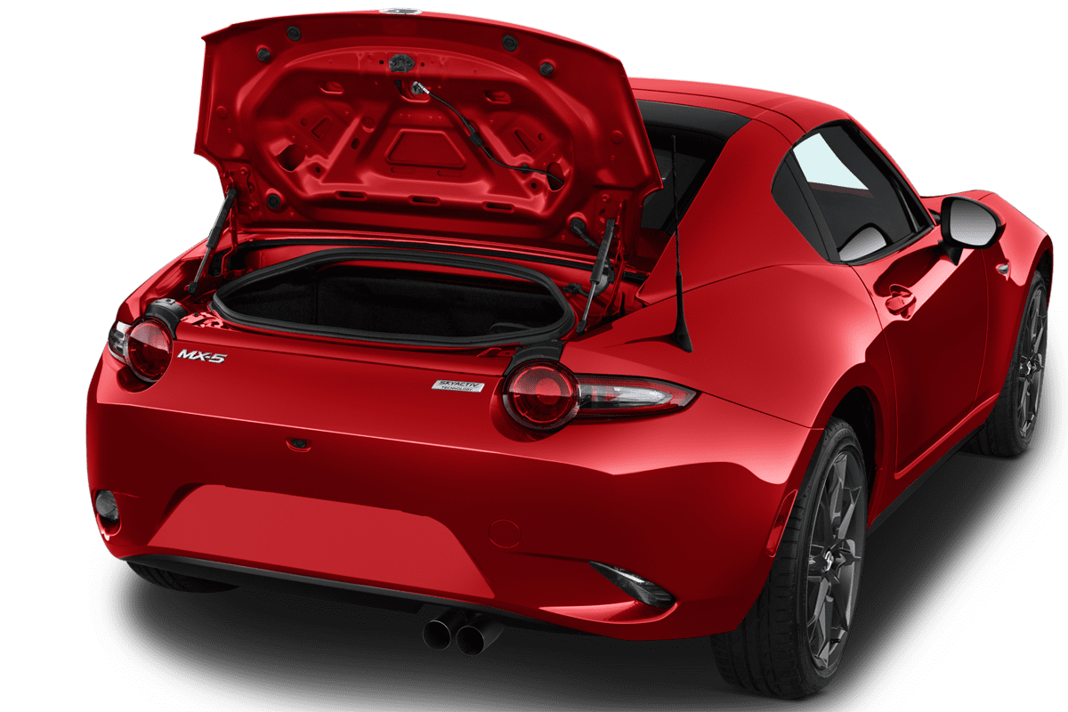 Kofferraum eines Mazda MX-5 RF