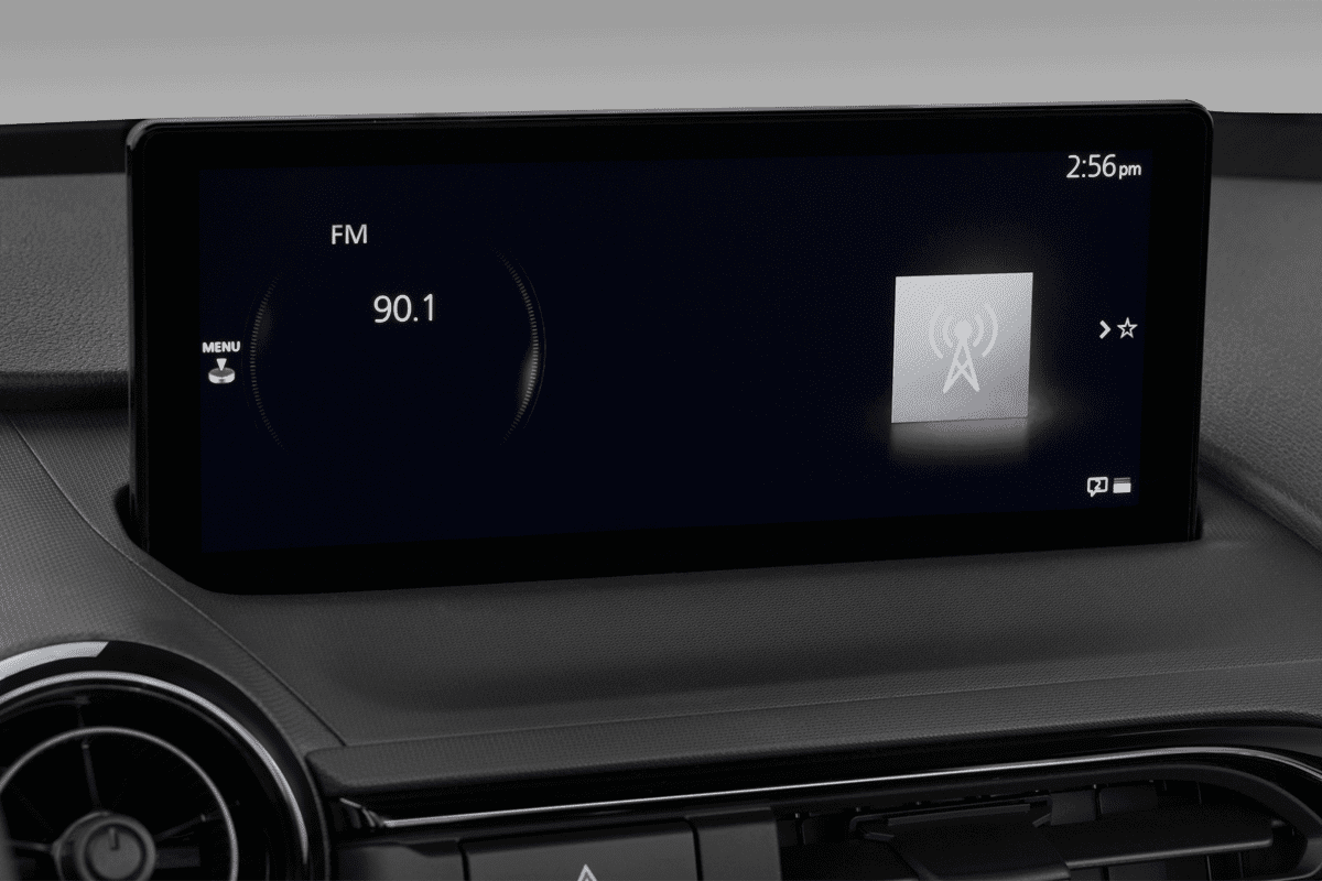 Audiosystem eines Mazda MX-5 Roadster