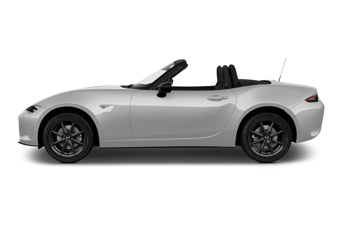 Seitenansicht eines Mazda MX-5 Roadster