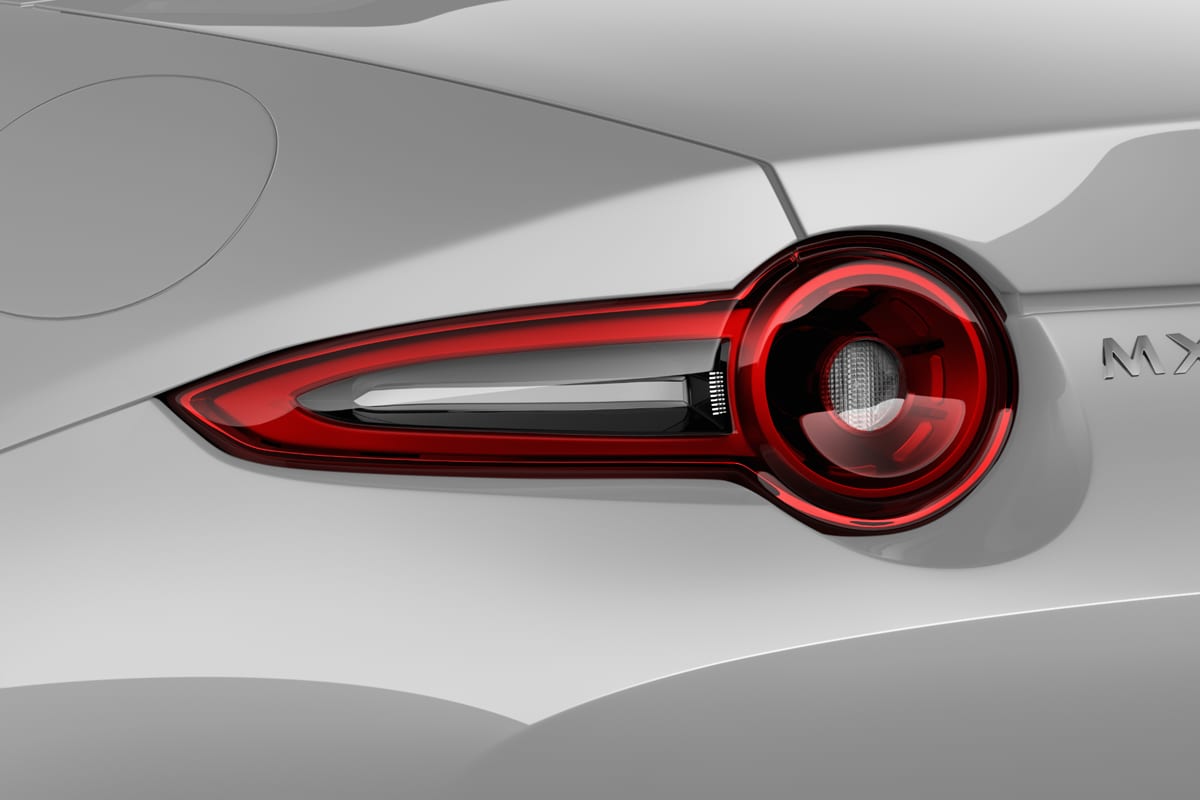 Heckleuchten eines Mazda MX-5 Roadster