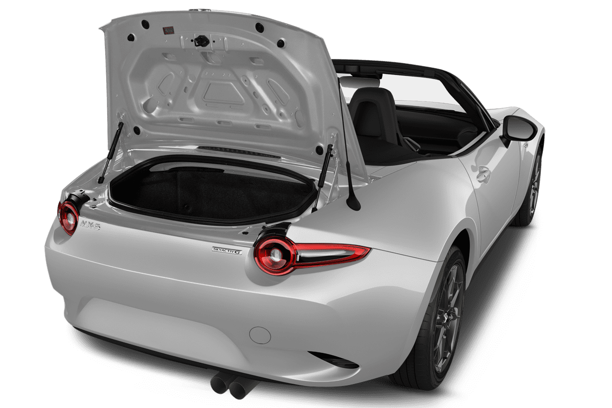 Kofferraum eines Mazda MX-5 Roadster