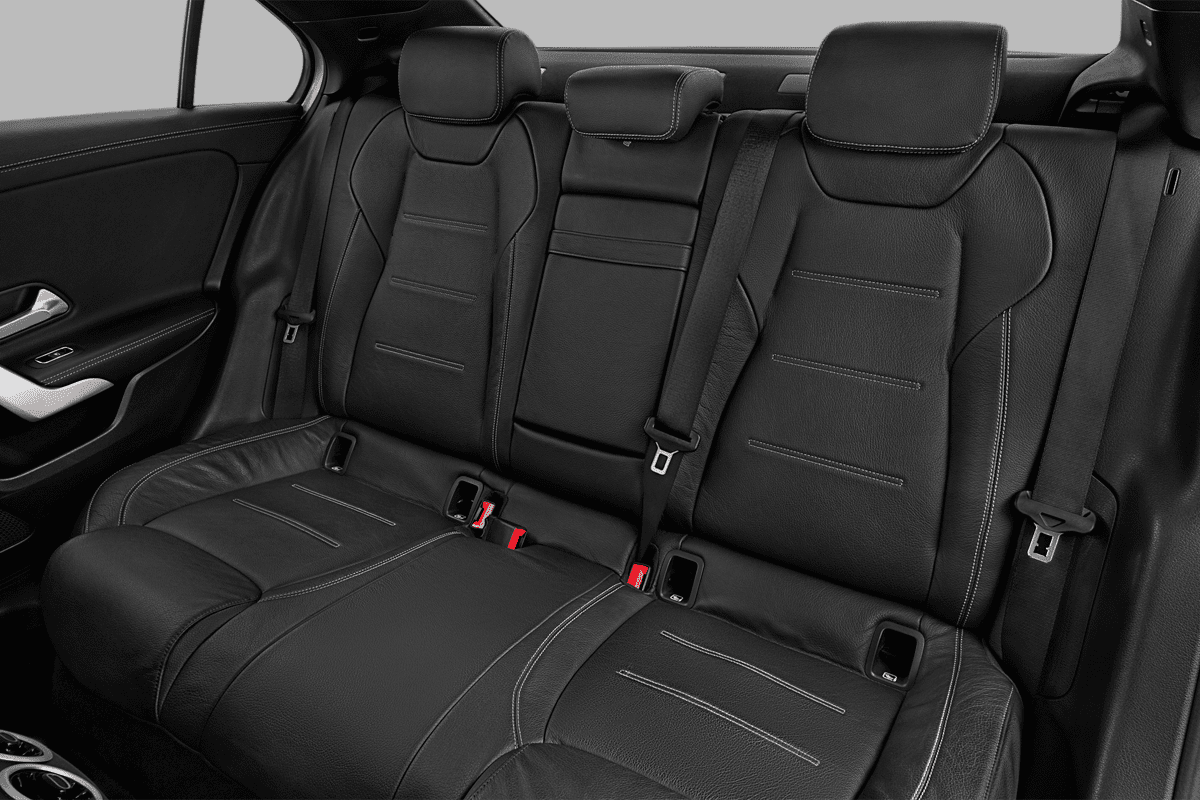 Rücksitzbank eines Mercedes A-Klasse Limousine Plug-in-Hybrid