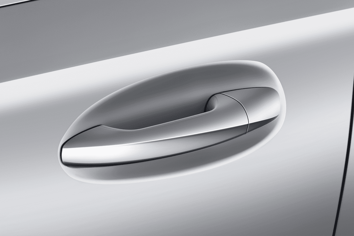 Türgriff eines Mercedes A-Klasse Plug-in-Hybrid