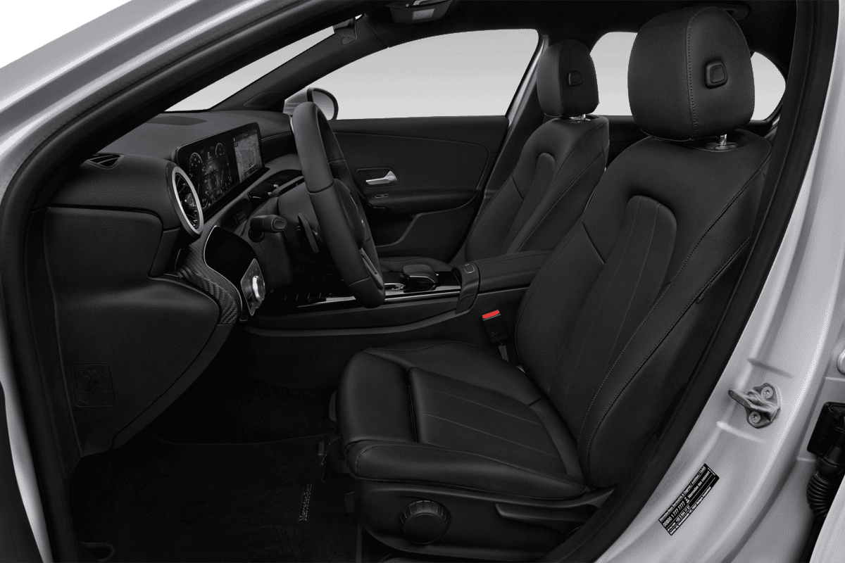 Vordersitze eines Mercedes A-Klasse Plug-in-Hybrid