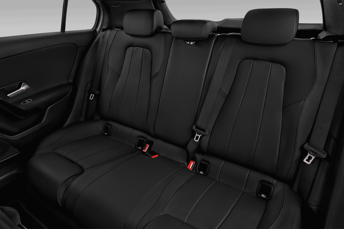 Rücksitzbank eines Mercedes A-Klasse Plug-in-Hybrid
