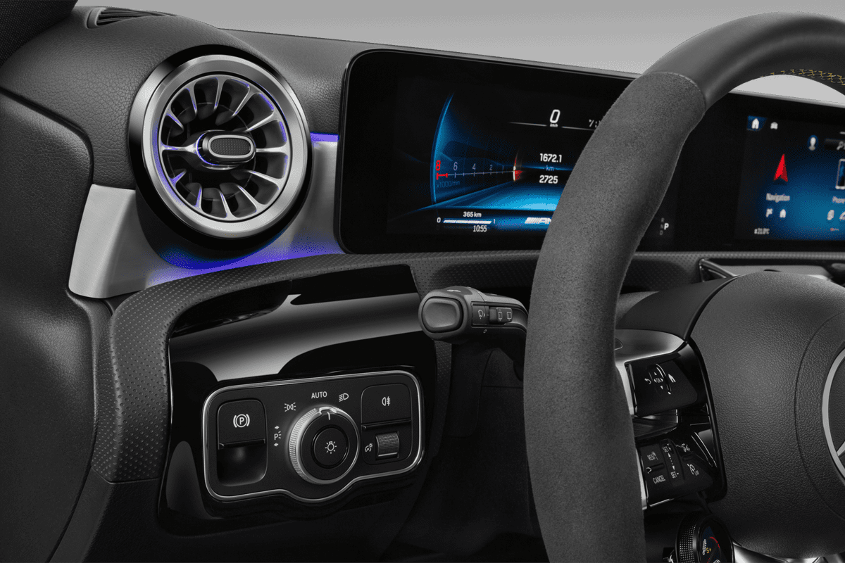 Lüftung eines Mercedes A-Klasse