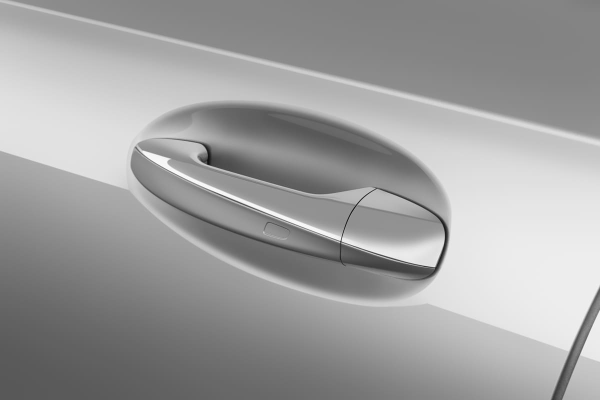 Türgriff eines Mercedes A-Klasse