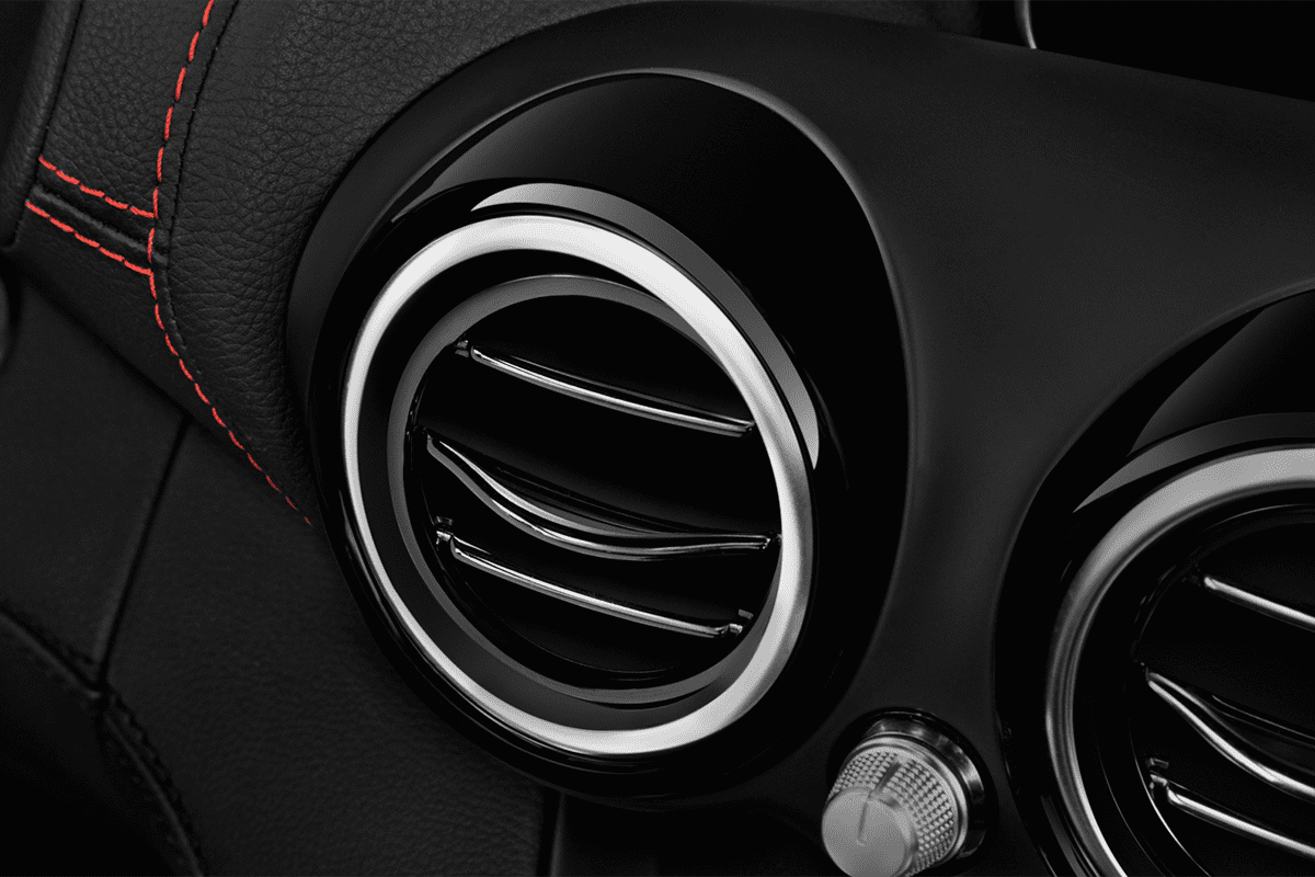 Lüftung eines Mercedes AMG GT Roadster