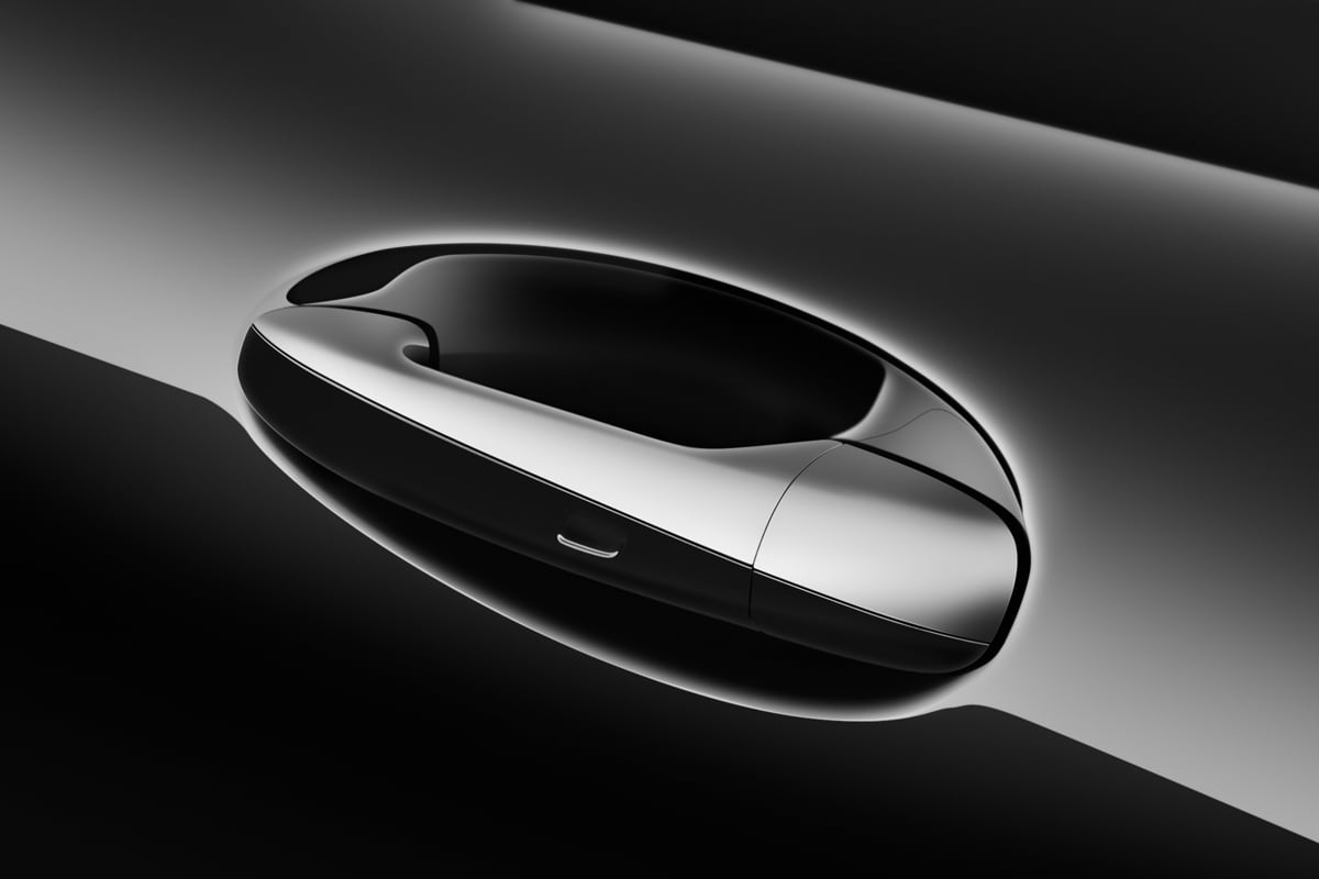 Türgriff eines Mercedes B-Klasse Sports Tourer Plug-In-Hybrid