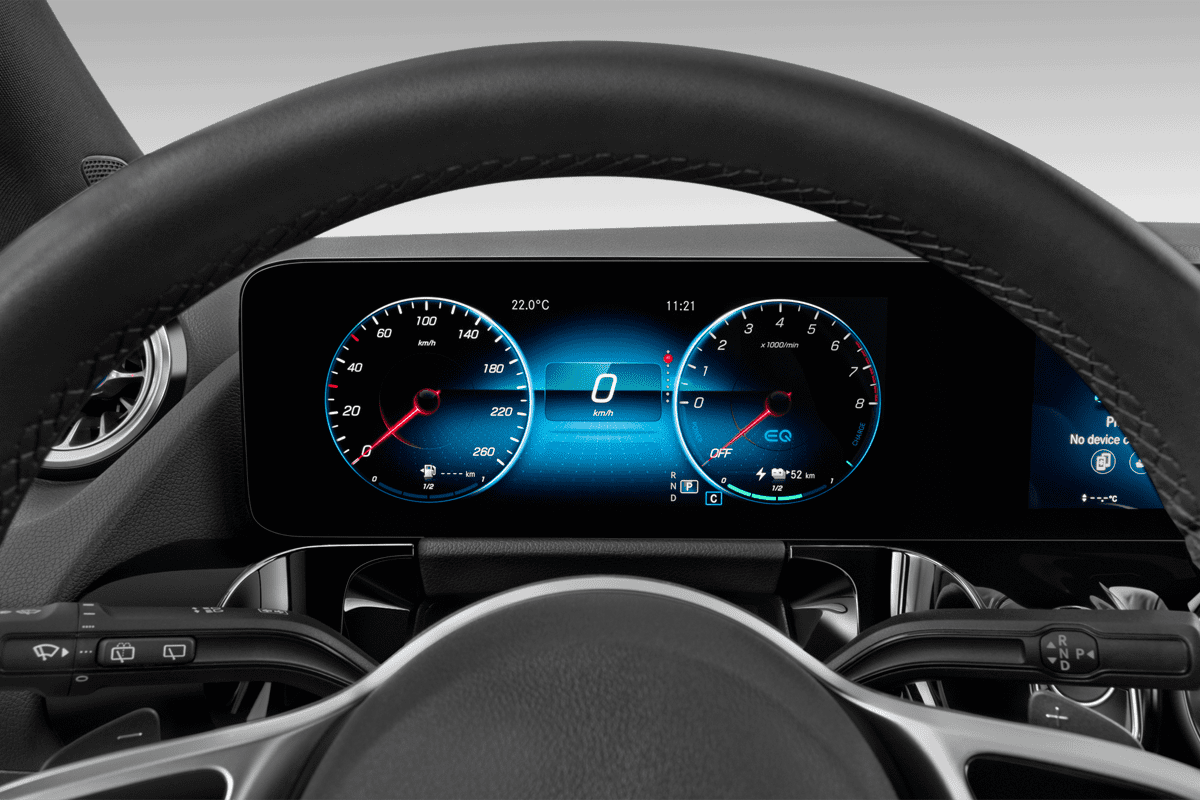 Kombiinstrument eines Mercedes B-Klasse Sports Tourer