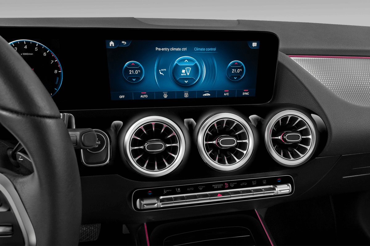 Klimasteuerung eines Mercedes B-Klasse Sports Tourer
