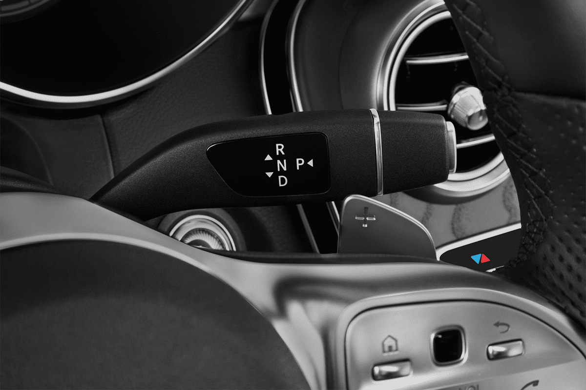 Schaltknüppel eines Mercedes C-Klasse All-Terrain