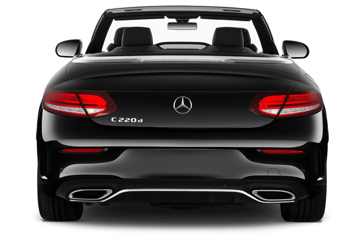 Heckansicht eines Mercedes C-Klasse All-Terrain