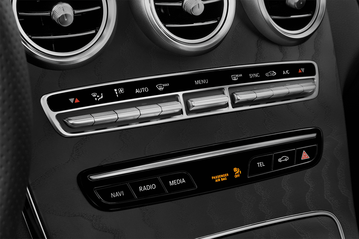 Klimasteuerung eines Mercedes C-Klasse All-Terrain